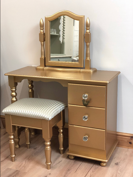 The Gold Goddess Dressing Table Set (Click on image for more details)