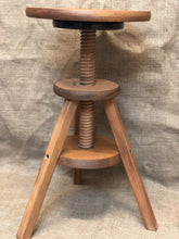 Industrial corkscrew stool